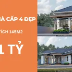 mẫu nhà cấp 4 đẹp