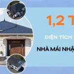 nhà mái Nhật 1 tầng