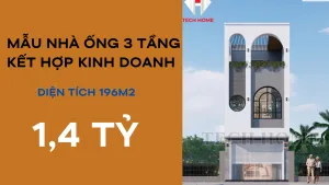 mẫu nhà ống 3 tầng kết hợp kinh doanh